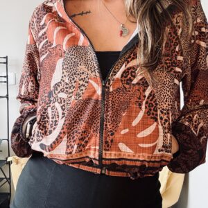 CORTA VENTO ANIMAL PRINT